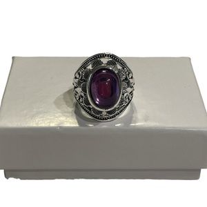 Beautiful Bohemian Style Silver Ring